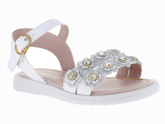 Sandalias Miroslava Blanco para Niña