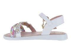 Sandalias Miroslava Blanco para Niña