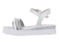 Sandalias Viris Blancas para Niña