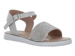 Sandalias Acuarelas Blanco para Niña