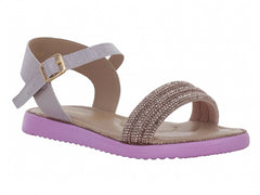 Sandalias Acuarelas Lady Morado para Niña