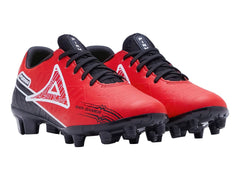 Tenis de Fútbol Pirma-Brasil Negro y Rojo para Niño