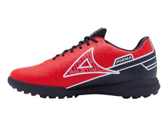Tenis de Fútbol Pirma-Brasil Negro y Rojo para Niño