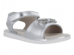 Sandalias Karsten Color Plata para Niña