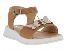 Sandalias YUYIN Camel para Niña