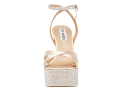 Zapatillas Steve Madden Champagne Satín para Mujer