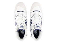 Tenis New Balance BB650 Blanco y Azul Marino para Hombre