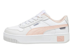 Tenis PUMA Carina Street Blanco y Rosa para Niña