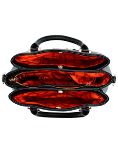 Bolsa de Hombro Jaime Ibiza Negro para Mujer