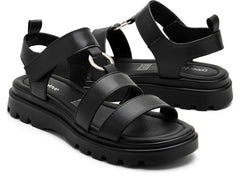Sandalias Green Love Negro para Mujer