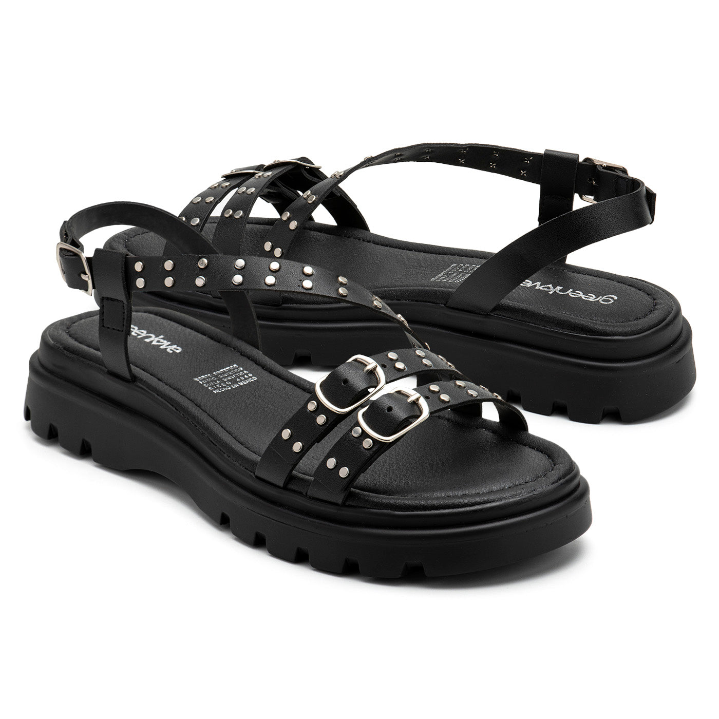 Sandalias Green Love 94044 Para Mujer