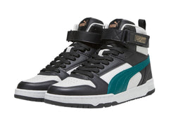 Tenis PUMA RBD Game Gris, Verde y Negro para Hombre