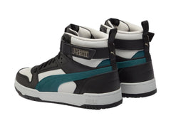 Tenis PUMA RBD Game Gris, Verde y Negro para Hombre
