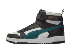 Tenis PUMA RBD Game Gris, Verde y Negro para Hombre