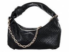 Bolsa de Hombro Ferretina Negro para Mujer