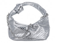 Bolso Ferretina Plata para Mujer