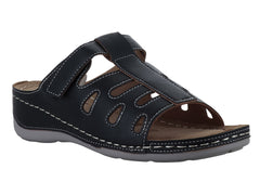 Sandalias Comfort Fit Negro para Mujer