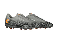 Tenis de Fútbol Charly Gris y Naranja para Hombre