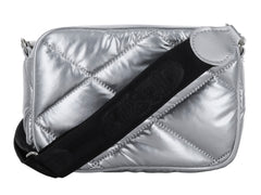 Bolso de Hombro Ferretina Plata para Mujer