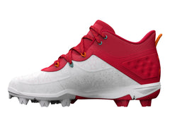 Tenis Under Armour Harper 8 Mid RM Rojo para Hombre