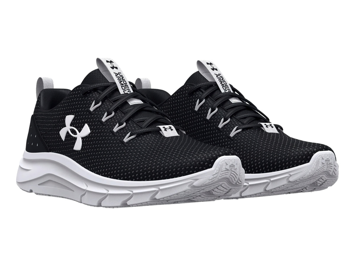 Tenis Under Armour UA Phade RN 2 Negro y Blanco para Hombre