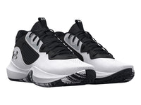 Tenis Under Armour Lockdown 6 Blanco y Gris para Hombre