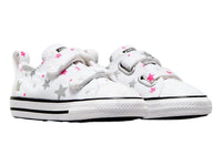 Tenis Converse Chuck Taylor All Star Easy On Blanco y Rosa para Niña