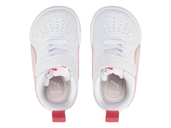 Tenis PUMA Rickie Blanco y Rosa para Niña