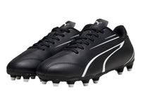 Tenis de Fútbol PUMA Vitoria Negro y Blanco para Niño