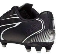 Tenis de Fútbol PUMA Vitoria Negro y Blanco para Niño