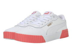 Tenis PUMA Carina 2.0 Blanco y Rosa para Mujer