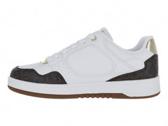 Tenis GBG Blanco, Chocolate y Dorado para Mujer