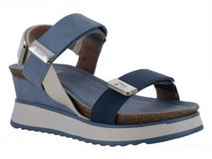 Sandalias XTI Color Azul Jeans para Mujer