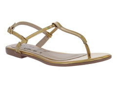 Sandalias Luna Rosa Color Oro para Mujer