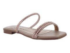 Sandalias Luna Rosa Color Maquillaje para Mujer