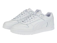 Tenis PUMA RBD Game Low Blancos con Dorado para Mujer