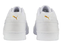 Tenis PUMA RBD Game Low Blancos con Dorado para Mujer
