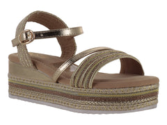 Sandalias Roze Dorado para Niña