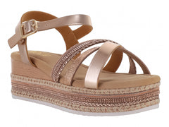 Sandalias ROZE Champagne para Niña