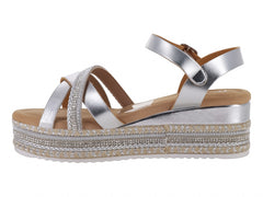 Sandalias ROZE Plata para Niña