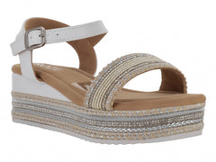 Sandalias ROZE Blancas para Niña