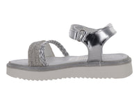 Sandalias Roze Plata para Niña
