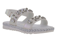 Sandalias Roze Blancas para Niña
