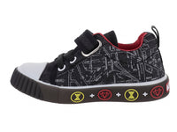 Tenis ATOK Negro con Rojo para Niño