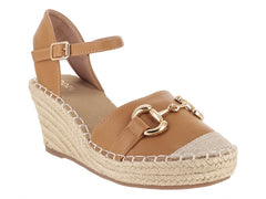 Sandalias ROZE Cuña Camel para Mujer