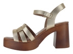 Sandalias Nuway Roze 24P117 Para Mujer