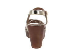 Sandalias ROZE de Plataforma Color Dorado para Mujer