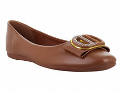 Zapatos Planos ROZE Color Camel para Mujer