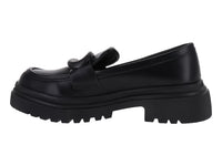 Zapatos Mocasines Roze Negro para Mujer