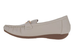 Zapatos Mocasines ROZE Beige para Mujer